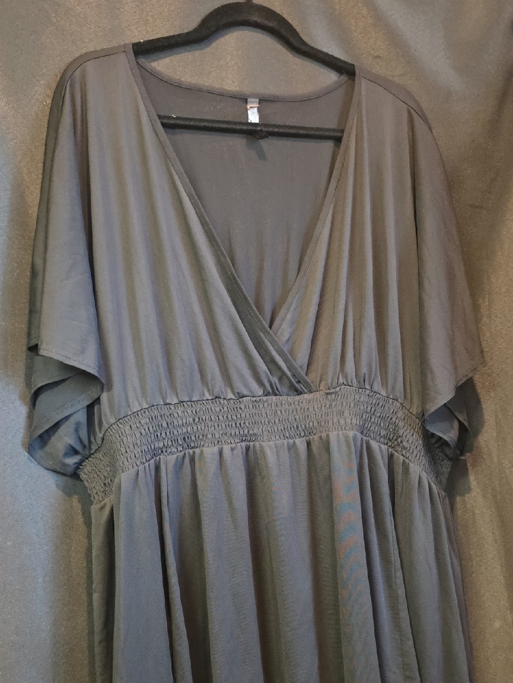 Torrid Beachware Swim Cover Up Pool Dress Sheer Smocked Waist - Picture 2 of 7
